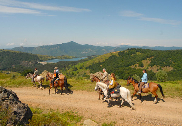 PASSEGGIATA a CAVALLO in LIGURIA